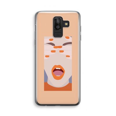 Surprise: Samsung Galaxy J8 (2018) Transparant Hoesje