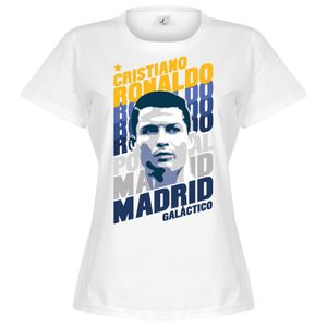 Ronaldo Madrid Portrait Dames T-Shirt