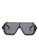 Philipp Plein lunettes de soleil à monture oversize - Noir