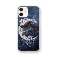 Vleermuizen Maan: iPhone 12 mini Transparant Hoesje