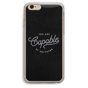 Capable: iPhone 6 Plus / 6S Plus Transparant Hoesje