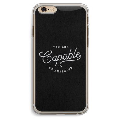 Capable: iPhone 6 Plus / 6S Plus Transparant Hoesje