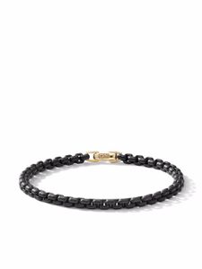 David Yurman bracelet chaîne DY Bel Air en or 14ct - Noir