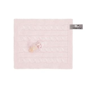 Baby's Only speendoekje Cable Classic Roze Maat
