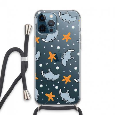 Manta: iPhone 13 Pro Max Transparant Hoesje met koord