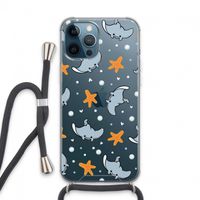 Manta: iPhone 13 Pro Max Transparant Hoesje met koord