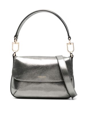 Giorgio Armani sac à main La Prima médium en cuir - Gris