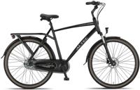 Altec Omega Plus Herenfiets 28 inch Mat Zwart 61cm 7v