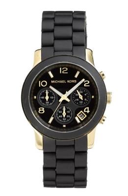 Michael Kors zwart Catwalk chronograaf horloge MK5191 Michael Kors zwart Catwalk chronograaf horloge MK5191