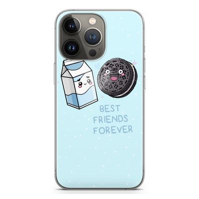 Best Friend Forever: iPhone 13 Pro Transparant Hoesje