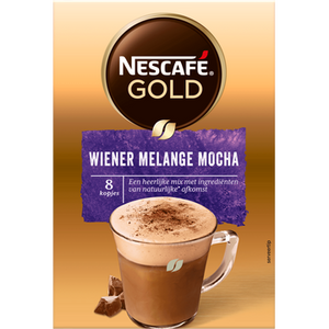 Nescafe Wiener Melange Family oploskoffie 20 koppen  280g bij Jumbo