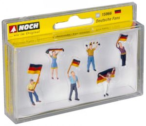 NOCH German Fans schaalmodel onderdeel en -accessoire Figuurtjes