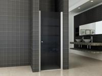 Xellanz nisdeur met profiel 800x2000 8mm NANO rookglas