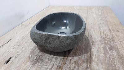 Riviersteen waskom RS250302, 38x33x15 cm