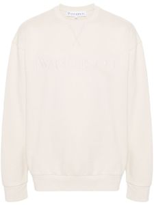 JW Anderson sweat en coton à logo brodé - Tons neutres