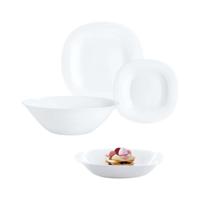 Serviesset Luminarc Carine Blanco Wit Glas 19 Onderdelen