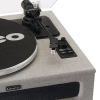 Lenco LS-440GY platenspeler met 4 ingebouwde luidsprekers - thumbnail