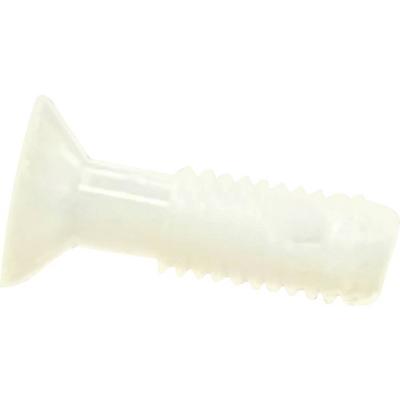 TOOLCRAFT 839966 Verzonken schroeven M3 10 mm Kruiskop Phillips DIN 965 Kunststof, Polyamide 10 stuk(s)