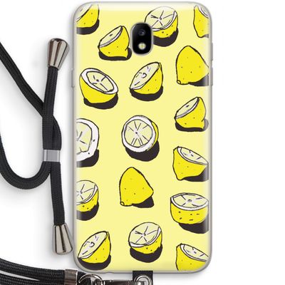 When Life Gives You Lemons...: Samsung Galaxy J7 (2017) Transparant Hoesje met koord
