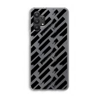 Zwarte vegen: Samsung Galaxy A32 5G Transparant Hoesje