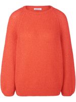 Trui ronde hals in  lichte O-shape Van Louis and Mia oranje - thumbnail