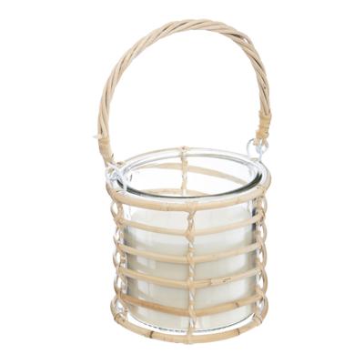 Atmosphera geurkaars citronella Boho - 430 g - citroengras - 31 uur - zomer