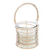 Atmosphera geurkaars citronella Boho - 430 g - citroengras - 31 uur - zomer