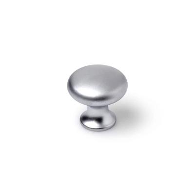 Deurknop Rei Zilverkleurig Metaal Ø 25 x 24 mm Cirkelvormig Matte afwerking 4 Onderdelen