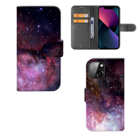 Book Case voor iPhone 13 Mini Galaxy - thumbnail