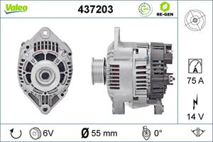 Valeo Alternator/Dynamo 437203