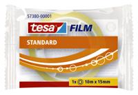 Plakband tesafilm standaard 10mx15mm transparant | 50 stuks