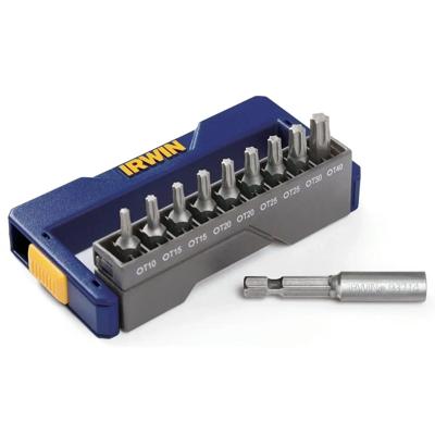 Irwin IR 10PC IB Bitset (TX): IB Torx, 10-delige set + schroefbithouder - 1868197