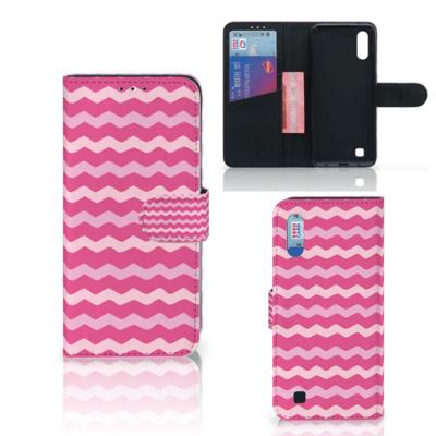 Samsung Galaxy M10 | Telefoon Hoesje | Waves Pink