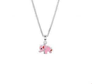 Ketting Olifant zilver 1,4 mm x 36+4 cm