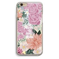 Kindness matters: iPhone 6 / 6S Transparant Hoesje