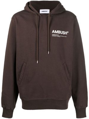 AMBUSH hoodie Workshop - Marron