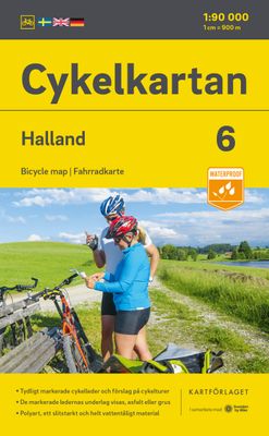 Fietskaart 06 Cykelkartan Halland | Norstedts Fietskaart 06 Cykelkartan Halland | Norstedts