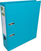 Q-CONNECT ordner, voor ft A4, volledig uit PP, rug van 8 cm, turkoois