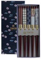 Tokyo Design Studio - Chopsticks Set - Mixed Design - 5 paar