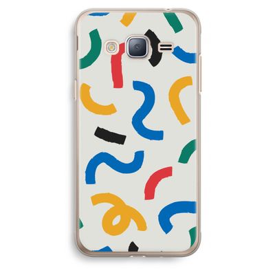 Illustratieve pop 2: Samsung Galaxy J3 (2016) Transparant Hoesje