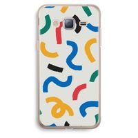 Illustratieve pop 2: Samsung Galaxy J3 (2016) Transparant Hoesje