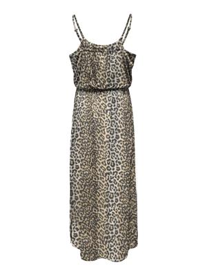 Kids ONLY zomer maxi jurk meisjes - grijs - Kogscarlet-winner