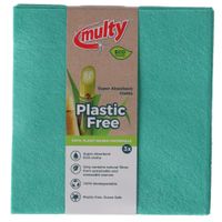 Multy ECO Viscose Vaatdoeken 38x40 cm 3 Stuks Groen - thumbnail