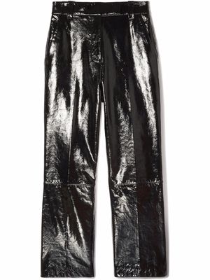 KHAITE pantalon Melie court - Noir