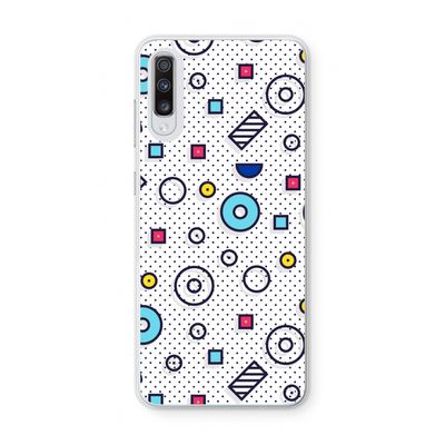 8-bit N°9: Samsung Galaxy A70 Transparant Hoesje