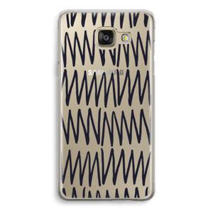 Marrakech Zigzag: Samsung Galaxy A5 (2016) Transparant Hoesje