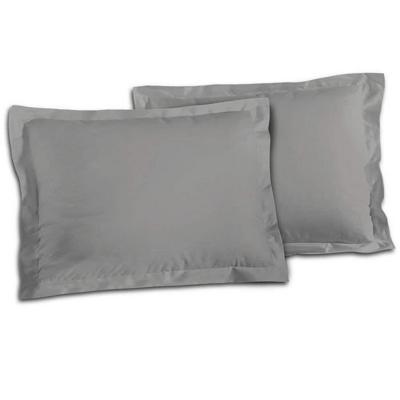 Kussensloop Lovely Home 100% katoen Lichtgrijs 50 x 70 cm