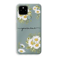 Daisies: Google Pixel 5 Transparant Hoesje