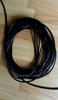 Zwarte kabel per meter geaard - Warentuin Mix