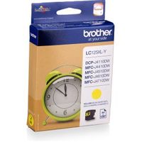 Brother LC-125 XLY geel